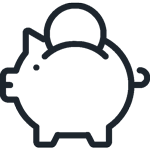 Gled sparen Icon