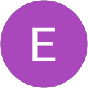 E F